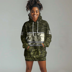 Double V Campaign American History 1942 Hoodie Dress Military Camouflage Tuskegee Airmen World War II