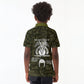 Double V Campaign American History 1942 Kid Polo Shirt Military Camouflage Tuskegee Airmen World War II