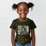 Double V Campaign American History 1942 Kid T shirt Military Camouflage Tuskegee Airmen World War II