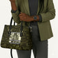 Double V Campaign American History 1942 Leather Bag Military Camouflage Tuskegee Airmen World War II