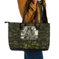 Double V Campaign American History 1942 Leather Tote Bag Military Camouflage Tuskegee Airmen World War II