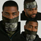 Double V Campaign American History 1942 Neck Gaiter Military Camouflage Tuskegee Airmen World War II
