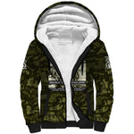 Double V Campaign American History 1942 Sherpa Hoodie Military Camouflage Tuskegee Airmen World War II