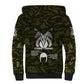 Double V Campaign American History 1942 Sherpa Hoodie Military Camouflage Tuskegee Airmen World War II