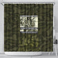 Double V Campaign American History 1942 Shower Curtain Military Camouflage Tuskegee Airmen World War II