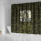 Double V Campaign American History 1942 Shower Curtain Military Camouflage Tuskegee Airmen World War II