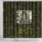 Double V Campaign American History 1942 Shower Curtain Military Camouflage Tuskegee Airmen World War II