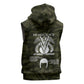 Double V Campaign American History 1942 Sleeveless Hoodie Military Camouflage Tuskegee Airmen World War II