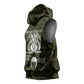 Double V Campaign American History 1942 Sleeveless Hoodie Military Camouflage Tuskegee Airmen World War II