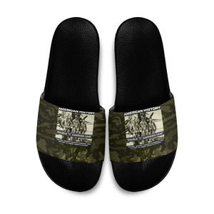 Double V Campaign American History 1942 Slide Sandals Military Camouflage Tuskegee Airmen World War II
