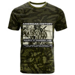 Double V Campaign American History 1942 T shirt Military Camouflage Tuskegee Airmen World War II