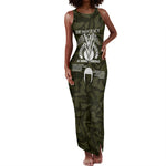 Double V Campaign American History 1942 Tank Maxi Dress Military Camouflage Tuskegee Airmen World War II
