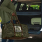 Double V Campaign American History 1942 Travel Bag Military Camouflage Tuskegee Airmen World War II