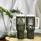 Double V Campaign American History 1942 Tumbler With Handle Military Camouflage Tuskegee Airmen World War II