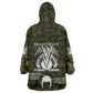 Double V Campaign American History 1942 Wearable Blanket Hoodie Military Camouflage Tuskegee Airmen World War II