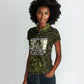Double V Campaign American History 1942 Women Polo Shirt Military Camouflage Tuskegee Airmen World War II