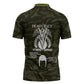 Double V Campaign American History 1942 Zipper Polo Shirt Military Camouflage Tuskegee Airmen World War II