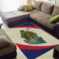 Liberia Wildlife Area Rug African Safari and Ocean Marine Life - African Pride