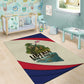 Liberia Wildlife Area Rug African Safari and Ocean Marine Life - African Pride
