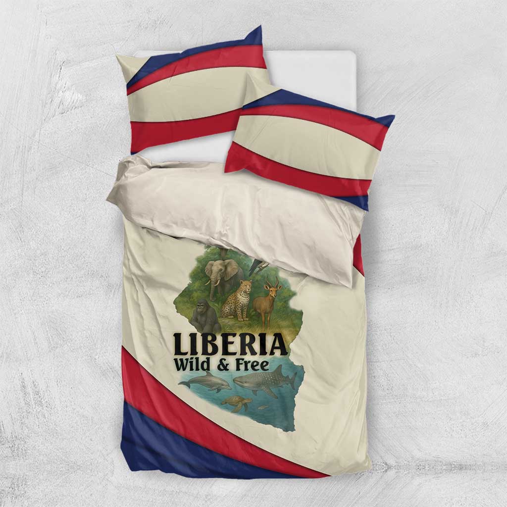Liberia Wildlife Bedding Set African Safari and Ocean Marine Life - African Pride