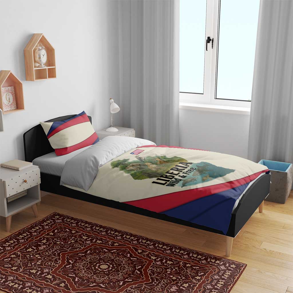Liberia Wildlife Bedding Set African Safari and Ocean Marine Life - African Pride