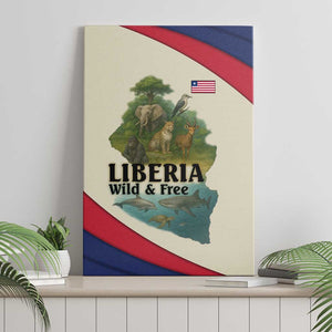 Liberia Wildlife Canvas Wall Art African Safari and Ocean Marine Life - African Pride