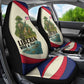 Liberia Wildlife Car Seat Cover African Safari and Ocean Marine Life - African Pride