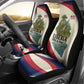Liberia Wildlife Car Seat Cover African Safari and Ocean Marine Life - African Pride