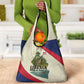 Liberia Wildlife Grocery Bag African Safari and Ocean Marine Life - African Pride