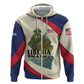 Liberia Wildlife Hoodie African Safari and Ocean Marine Life - African Pride