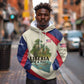 Liberia Wildlife Hoodie African Safari and Ocean Marine Life - African Pride
