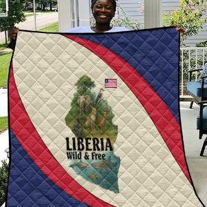 Liberia Wildlife Quilt African Safari and Ocean Marine Life - African Pride