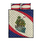 Liberia Wildlife Quilt Bed Set African Safari and Ocean Marine Life - African Pride