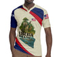 Liberia Wildlife Rugby Jersey African Safari and Ocean Marine Life - African Pride