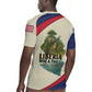 Liberia Wildlife Rugby Jersey African Safari and Ocean Marine Life - African Pride
