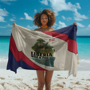 Liberia Wildlife Sarong African Safari and Ocean Marine Life - African Pride
