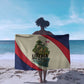 Liberia Wildlife Sarong African Safari and Ocean Marine Life - African Pride