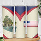 Liberia Wildlife Skinny Tumbler African Safari and Ocean Marine Life - African Pride