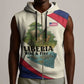 Liberia Wildlife Sleeveless Zip Hoodie African Safari and Ocean Marine Life - African Pride