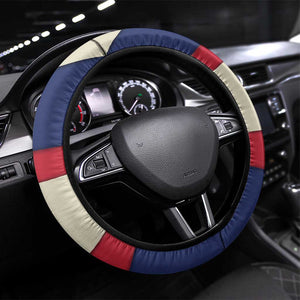 Liberia Wildlife Steering Wheel Cover African Safari and Ocean Marine Life - African Pride