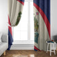 Liberia Wildlife Window Curtain African Safari and Ocean Marine Life - African Pride