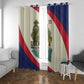 Liberia Wildlife Window Curtain African Safari and Ocean Marine Life - African Pride