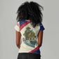 Liberia Wildlife Women V-Neck T-Shirt African Safari and Ocean Marine Life - African Pride