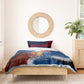 Liberia Elephant Power of Tradition Bedding Set Tribal Red Blue Splash - African Pride
