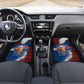 Liberia Elephant Power of Tradition Car Mats Tribal Red Blue Splash - African Pride