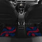 Liberia Elephant Power of Tradition Car Mats Tribal Red Blue Splash - African Pride
