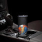 Liberia Elephant Power of Tradition Skinny Tumbler Tribal Red Blue Splash - African Pride