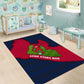 Liberia Lone Stars Rise Football Area Rug Map Graphic and National Flag - African Pride
