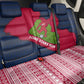 Liberia Lone Stars Rise Football Back Car Seat Cover Map Graphic and National Flag - African Pride