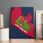 Liberia Lone Stars Rise Football Canvas Wall Art Map Graphic and National Flag - African Pride
